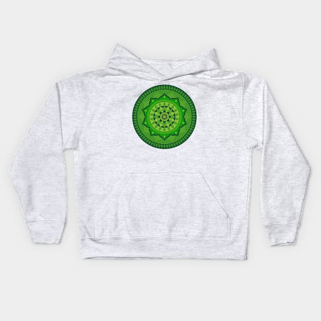 mandala Kids Hoodie by incantia